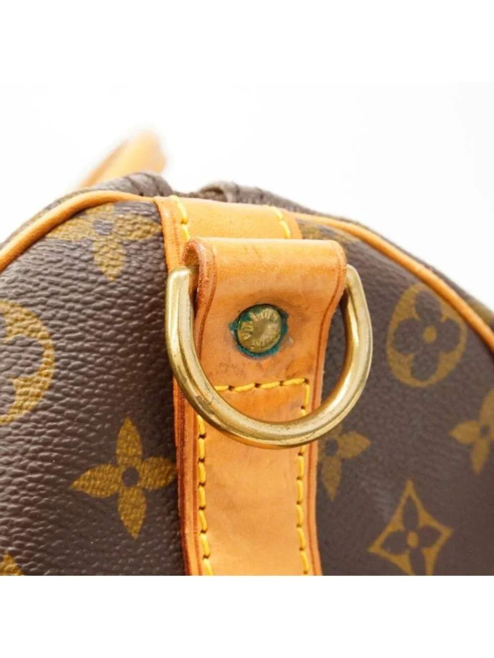 Louis Vuitton Boston Bag Monogram Keyboard Bandouliere 50 Brown